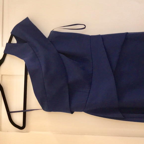 BCBG Royal Blue floor length dress, size 2 - Picture 3 of 4